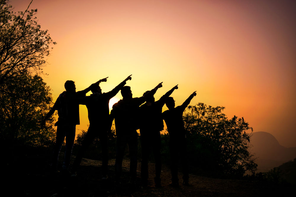 aditya aashish ramnagar silhoutte sunrise